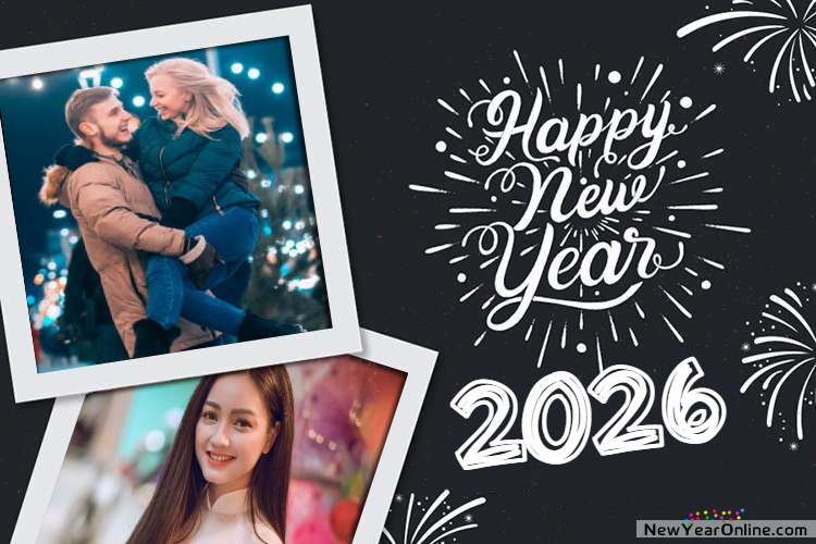 Happy New Year Frame 2026