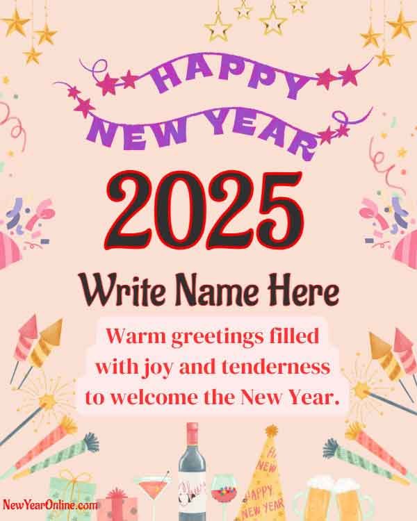 Happy New Year Images 2026 With Name