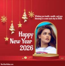 Happy New Year Photo Collage Online 2026